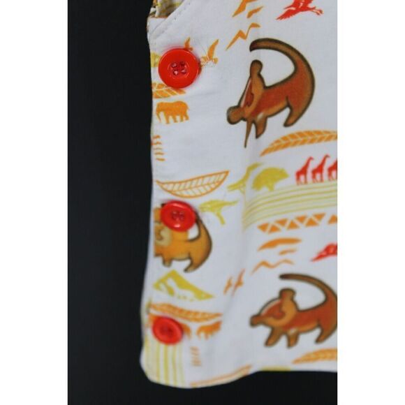 SASSY STITCHES DIAPER SET OUTFITS LION king Safari ANIMALS 18M - Picture 5 of 11